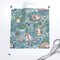 Outdoor Retreat Whimsical Pets Woodland Guinea Pig Relax Vacation Custom Printed Fabric by Spoonflower Various Fabrics by the Yard or Fat Quarter